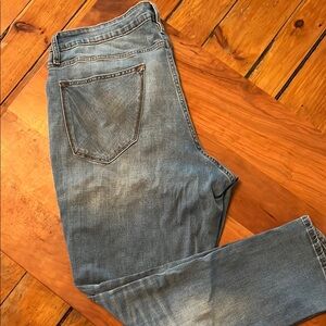 Vigoss Faded Blue Straight Jeans Boyfriend Style